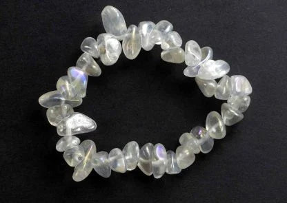 Angel Aura Crystal Chip Bracelet