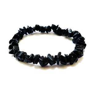 Black Tourmaline Chip Bracelet