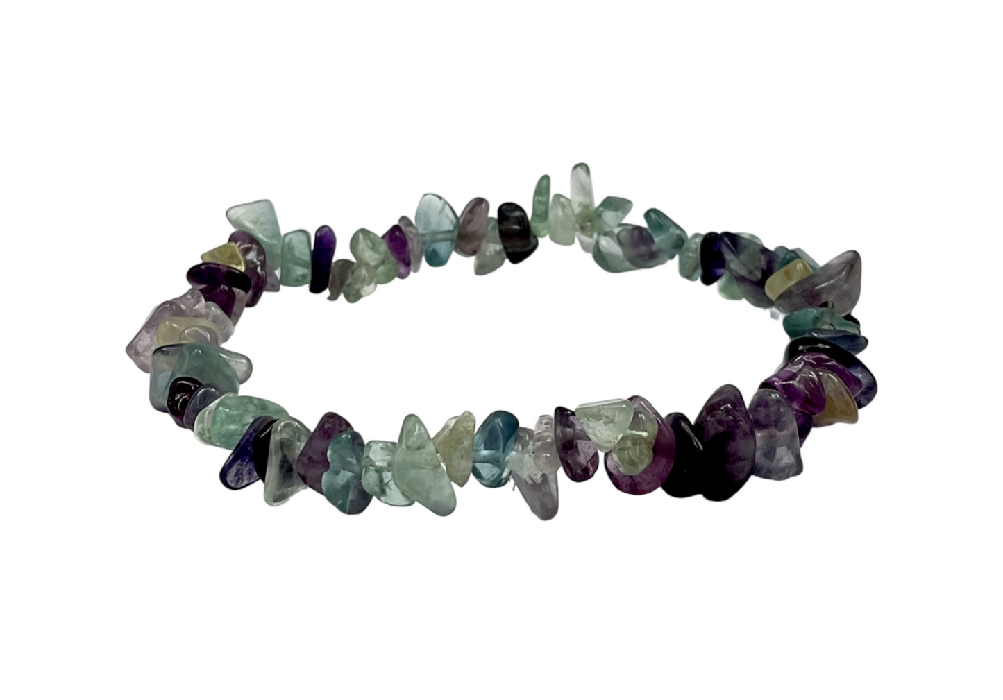 Fluorite Chip Bracelet