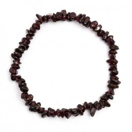 Garnet Chip Bracelet