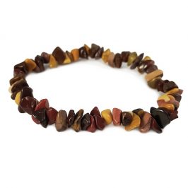 Mookaite Crystal Chip Bracelet