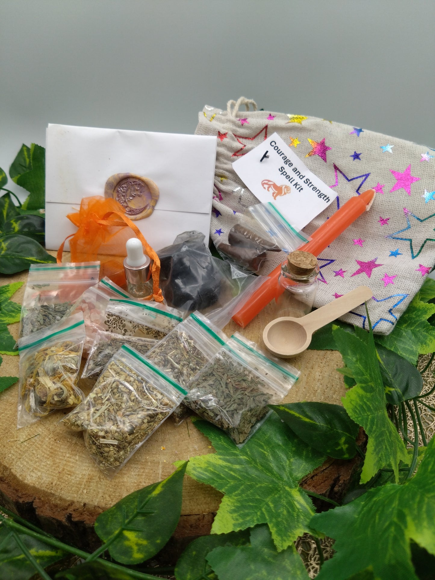 Spell Kit for Courage & Strength