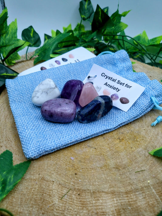Crystal Set for Stress & Anxiety