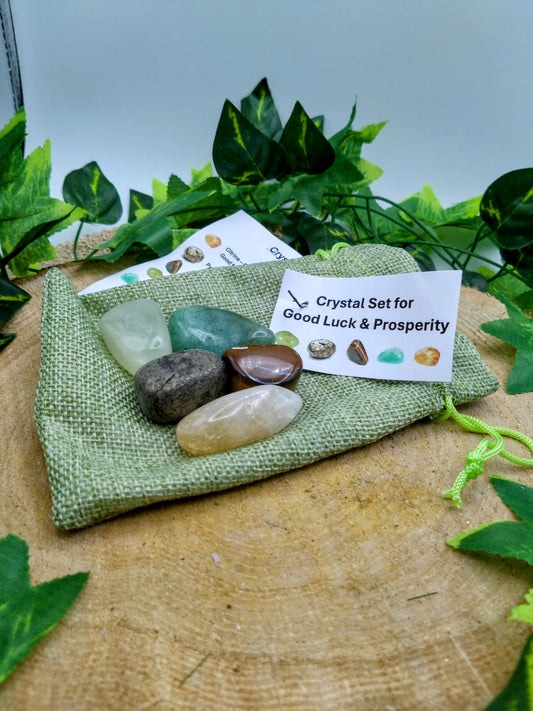 Crystal Set for Good Luck & Prosperity