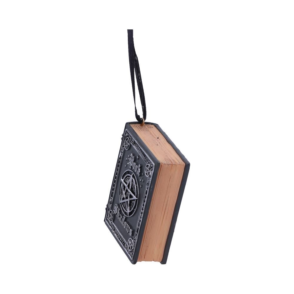 Black Book of Shadows Hanging Ornament