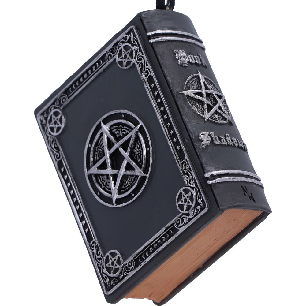 Black Book of Shadows Hanging Ornament