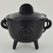 Cast Iron Cauldron Medium - Tree of Life