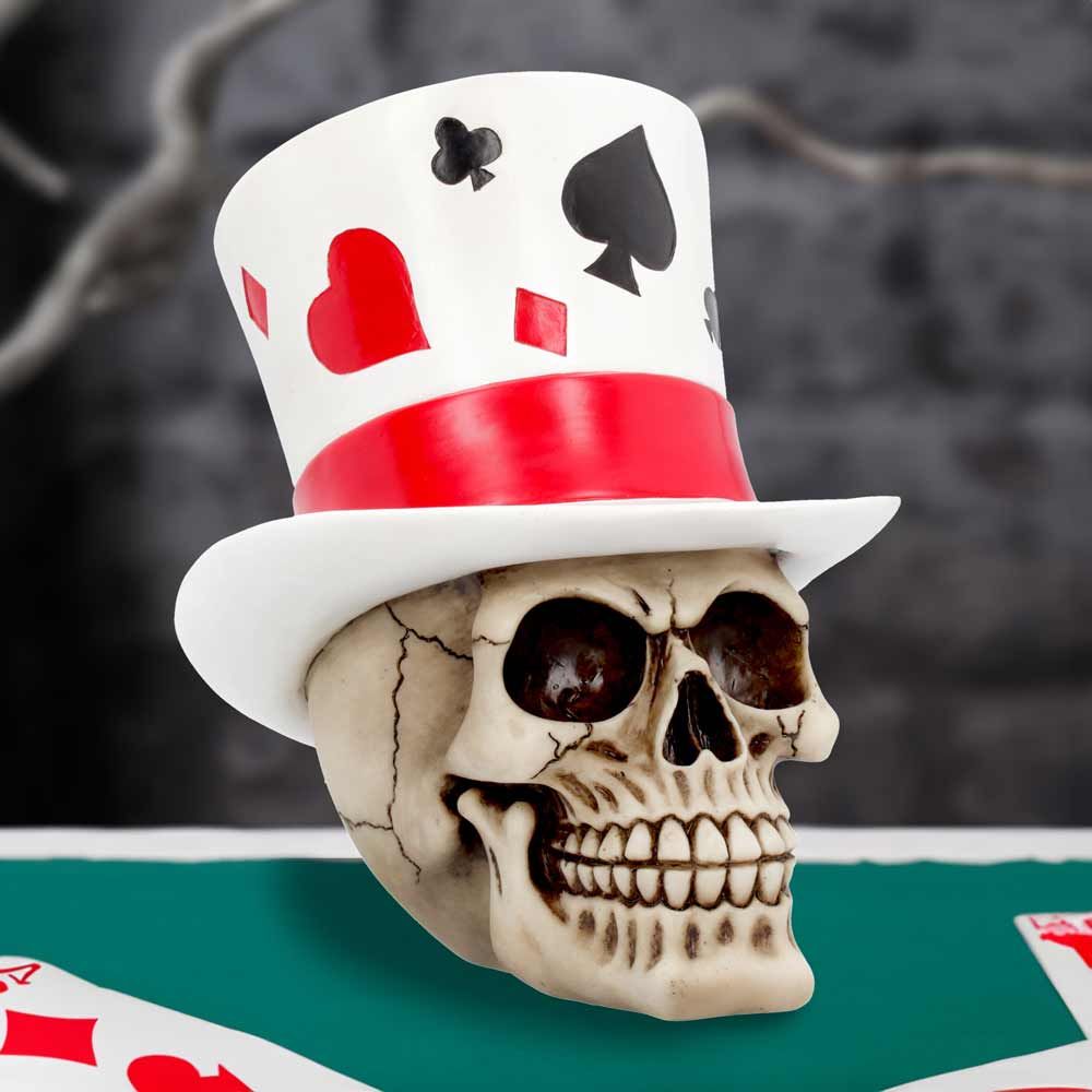Casino Jack Lucky Top Hat Skull