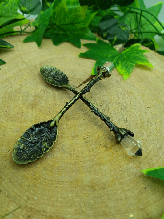 Crystal Spoon - Bronze