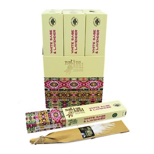 Native Soul Incense sticks  - White Sage & Lavender