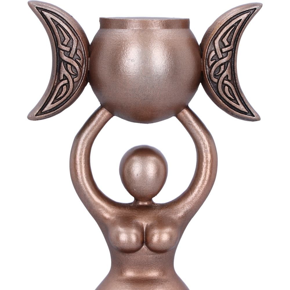 Spiral Goddess Candle Holder